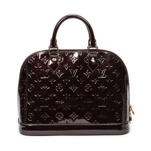 Louis Vuitton Amarante Vernis Alma Handbag Patent Leather - Picture 1 of 16